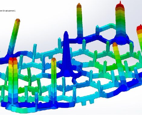 Mechanical resistance at high temperaturesanalysed thanks to FEA